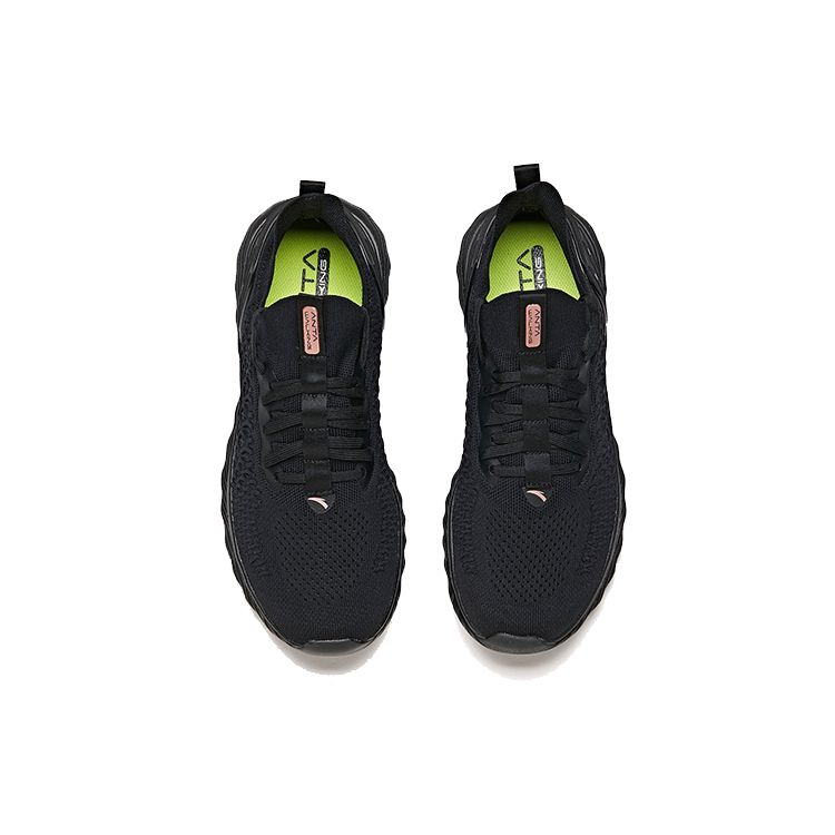 Anta Training Shoes With Shock Absorption And Slip Resistance Men Sneakers Standard-Black 112027712-3