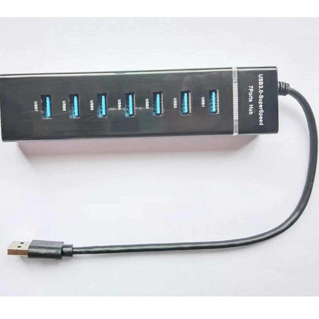 1.2m USB 3.0 One-to-Seven High-Speed Hub Adapter