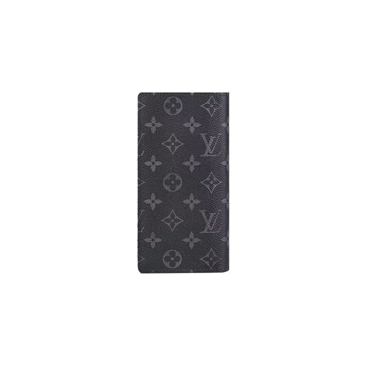Louis Vuitton Brazza Holiday Comic Graffiti Monogram Canvas Wallet Men Wallets Black M80931