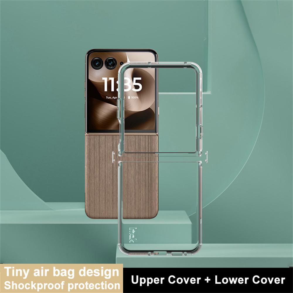 IMAK UX-6 Series for Motorola Razr 60 Ultra 5G Case Airbags Protection Clear TPU Phone Cover