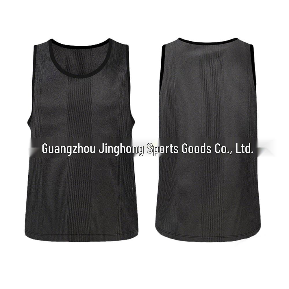 Striped Mesh Training Vest for Team Sports and Student Activities