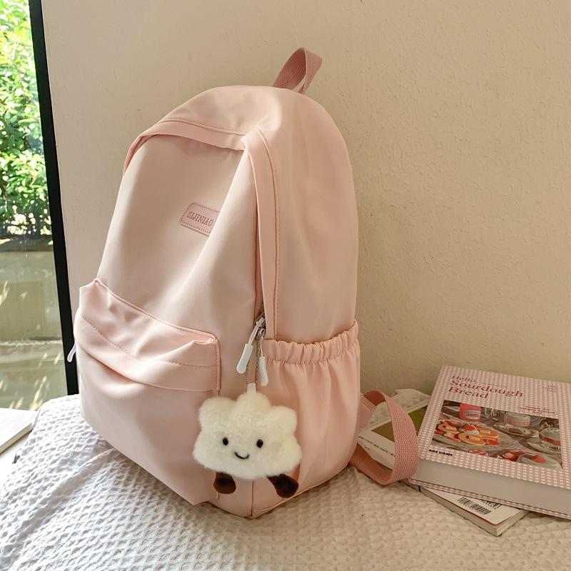 Schoolbag sweet wind girl out travel cute backpack light research spring outing small shoulders primary school students simple schoolbag