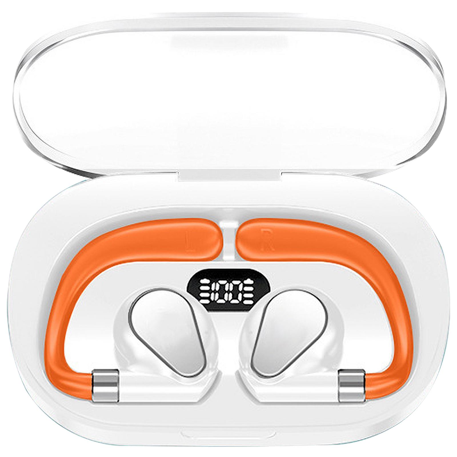 

Беспроводные наушники T18 BLE5.3 Удобная посадка Шумоподавление Bluetooth-совместимые наушники-вкладыши для спорта и бега белый