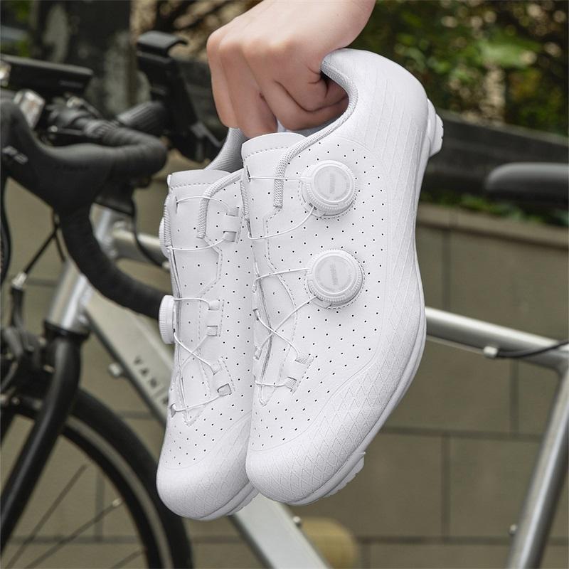 Road Cycling Shoes Speed Cycling Racing Sneaker Men Cleats Shoes Self-Locking Cycling Flat Pedal Shoes Man Bike Outdoor Footwear