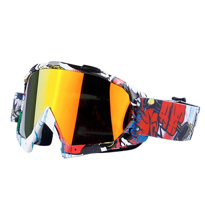 Outdoor Motorcycle Goggles Riding Glasses Helmet Off-Road Harley Vintage Windproof Dust Goggles