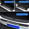 Carbon Fiber Car Door Sill Sticker Auto Door Threshold Protector Strip For Greatwall Ora Cat GT Ballet 07 Funky Cat Iq K-Car R2