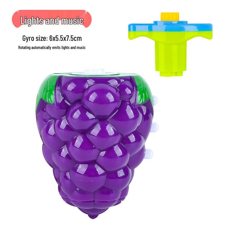 Children's Light-Up Musical Rotating Top Toy for Boys and Girls