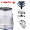 Electric kettle with temperature control, glass, 1.8L, KLAUSBERG KB-7887