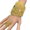 24K Gold Plated Bridal Bracelet for Women - Dubai and India Wedding Jewelry