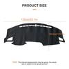 Leather Dash Mat Non-Slip Dashboard Dashmat Cover For Honda Civic 10th 2016-