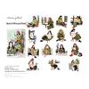 Mò Mò PET Sticker Pack: Elegant Reading Series - Artistic Style, Character Material for DIY Journals & Scenery.