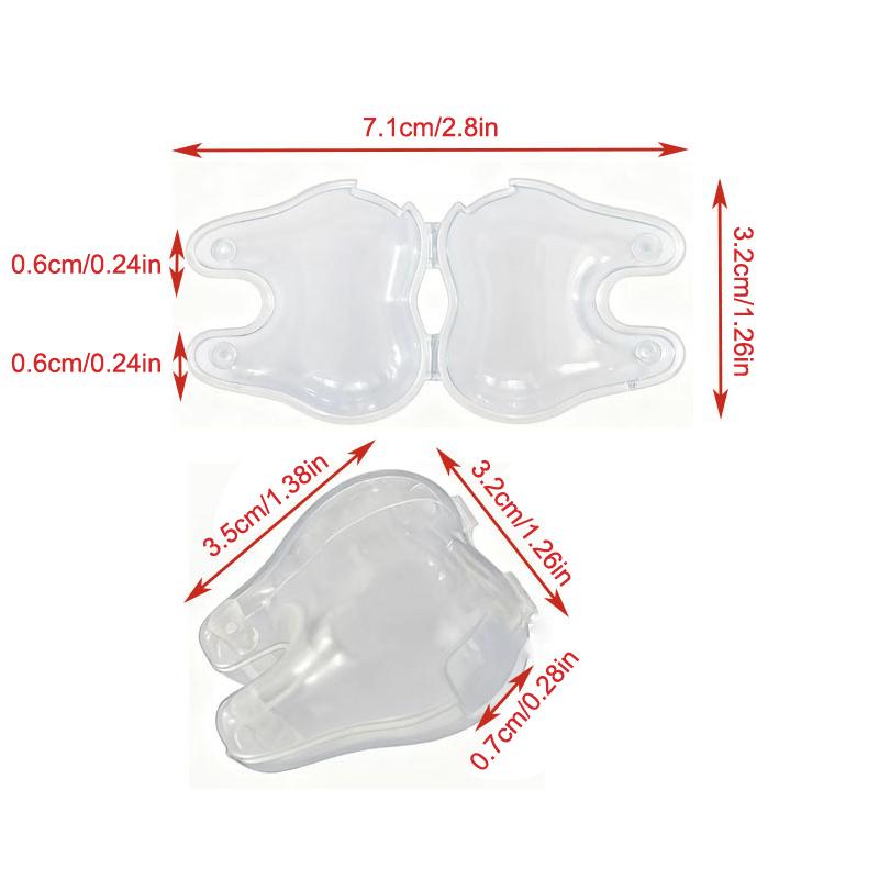 Teeth Style Portable Toothbrush Head Cover Clips Plastic Dustproof Germproof Protector Caps Travel Camping Bathroom Accessor