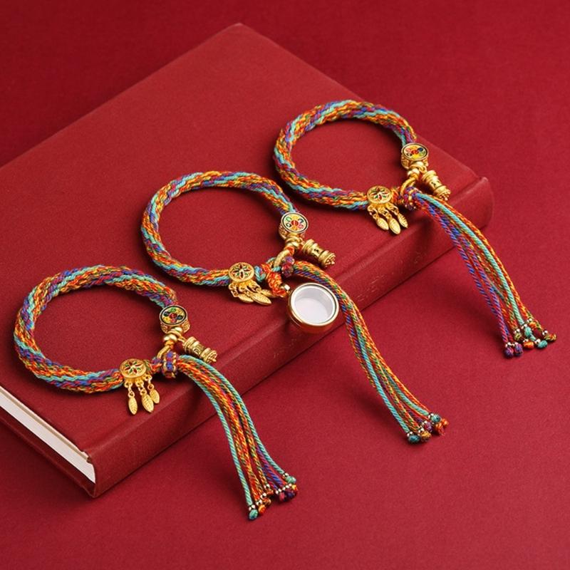 Fashionable Handmade Tibetan Bracelet Bangle Charm for Daily Wear Dates Parties