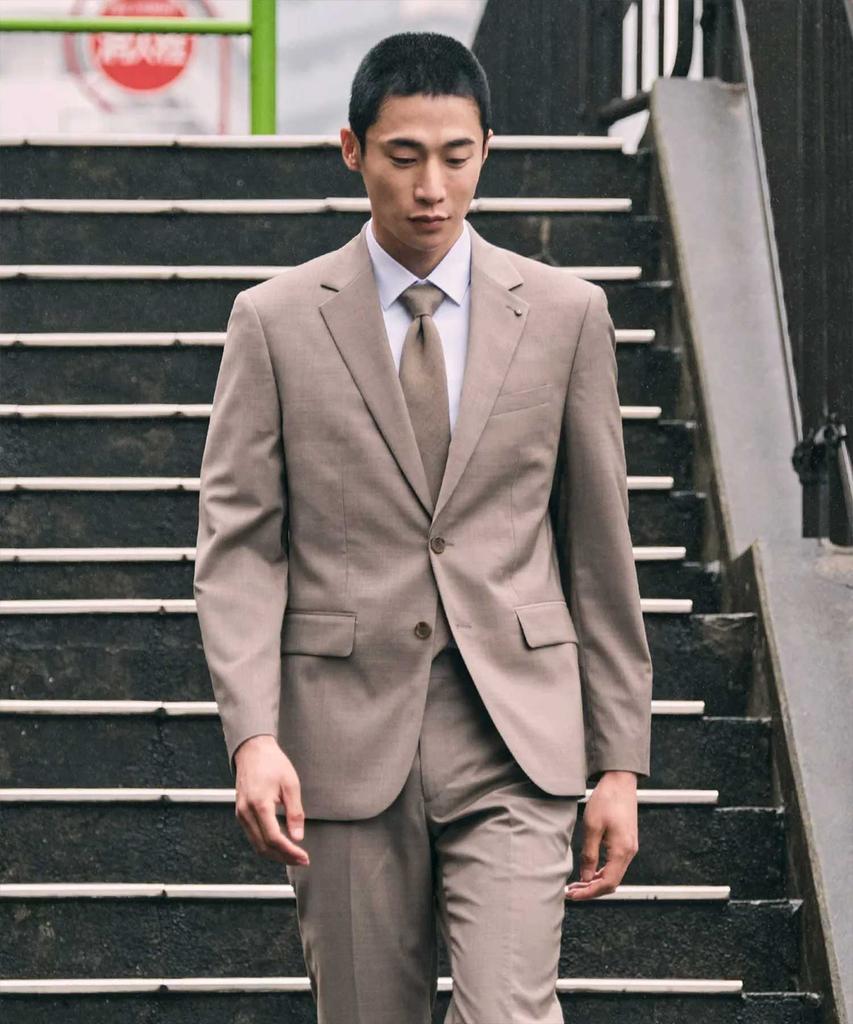 Stco [Summer] Italy Marlane 100% Summer Wool Jacket_Beige (Classic Fit)_Ssjvb92Csd