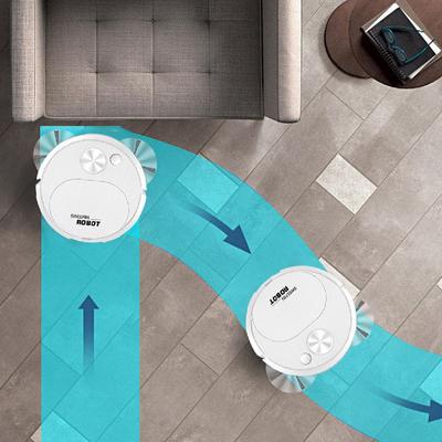 Robot Aspirapolvere a Doppia Funzione per Spazzare e Lavare per Peli di Animali
