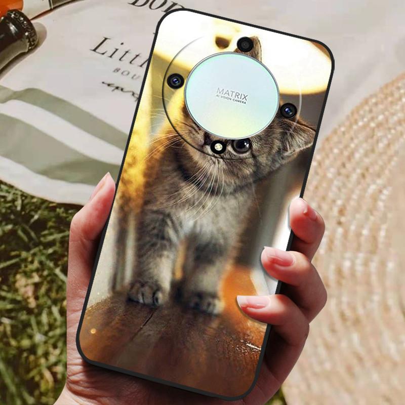 For Honor Magic 5 Lite Case Magic5 Lite Silicone Soft Shockproof Bumper Back Cover For Honor Magic 5 Lite Cover Case Coque Funda