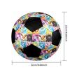 Pokemon Indoor Soccer Ball Colorful Machine Stitched PVC Size 5 Team Training Competition Ready Durable High-Bounce Cool Sports Gift