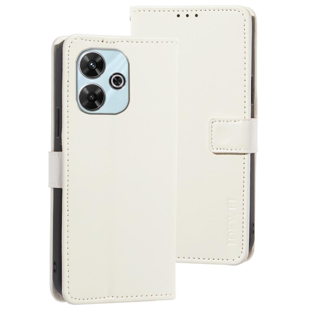 For Xiaomi Redmi 13 5G/13 4G Case Crazy Horse Texture Flip Leather Phone Cover