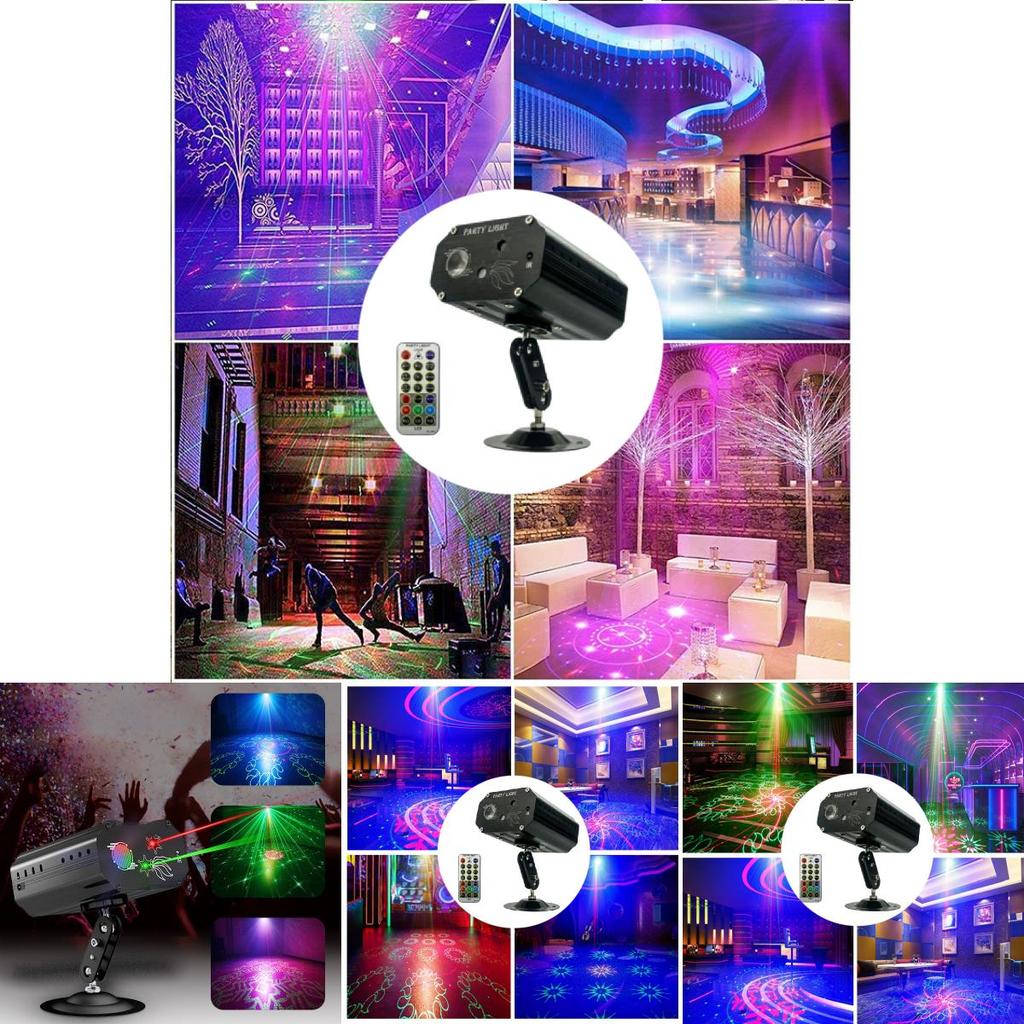 Mini Laser Light Ktv Party Lighting With Sound Control For Indoor Dance Venues