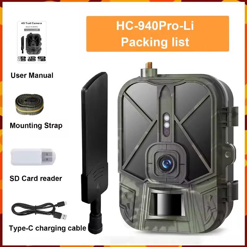 4G HC940PROLI HD Vodotěsná lovecká kamera s nočním viděním a detekcí pohybu