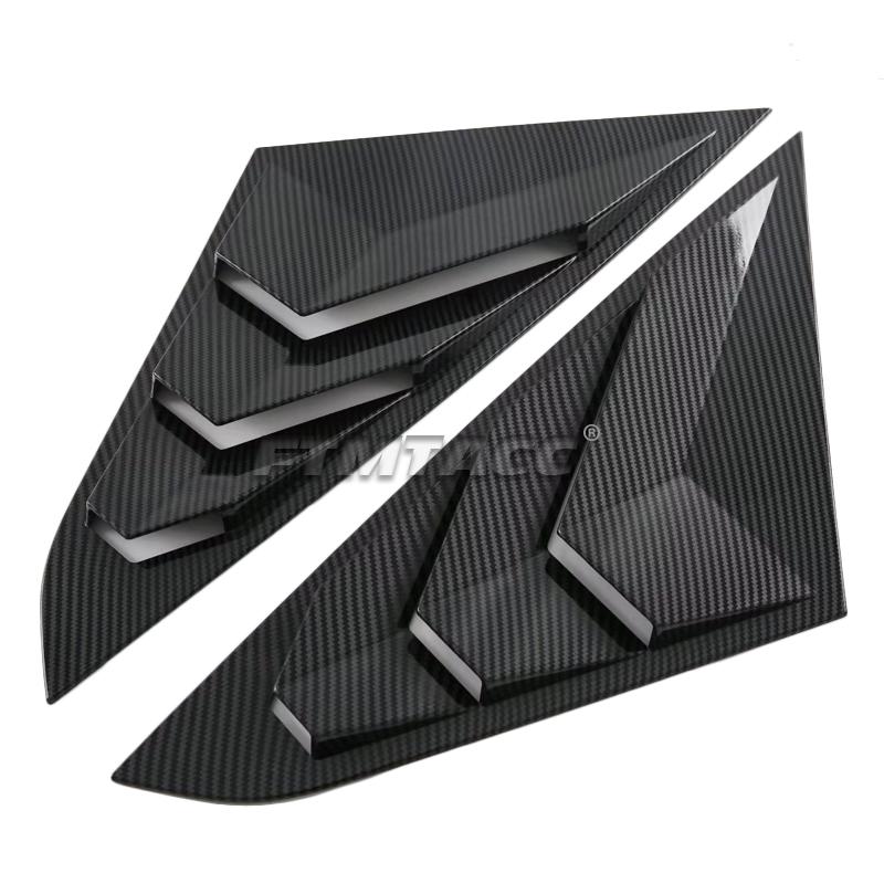 For Toyota Yaris Ativ Vois 2024 ABS Carbon Fiber Door Handle Cover Door Bowl Frame Trim Protection Sticker Accessories