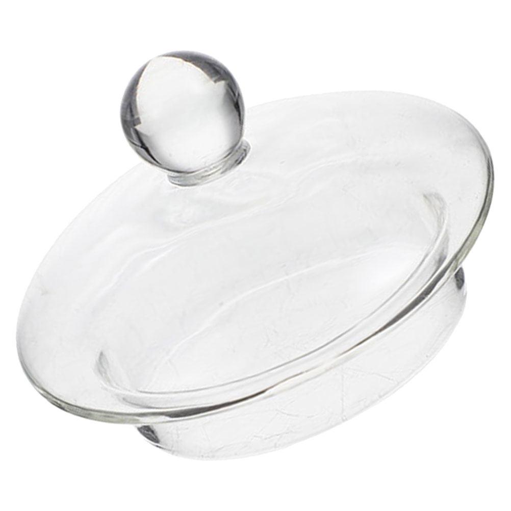 Coperchio di ricambio per bollitore da tè in vetro, coperchio trasparente resistente al calore per teiera, non richiede installazione, bordo liscio, teiera