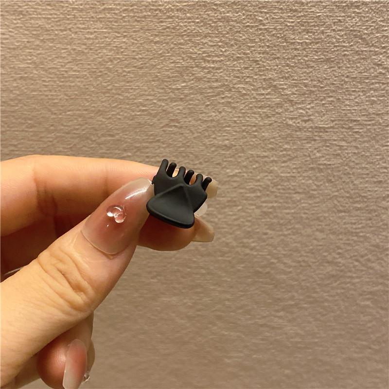 Princess Small Claw Hair Clips for Women - Side Bangs & Forehead Styling