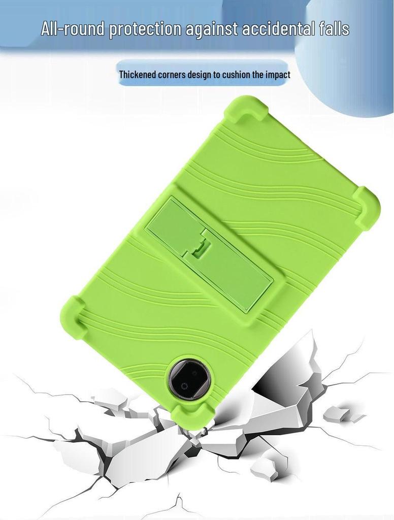 Tablet Honor Pad X7 2025: 8,7-calowa, odporna na upadek, silikonowa ochrona na czterech narożnikach z poduszką powietrzną