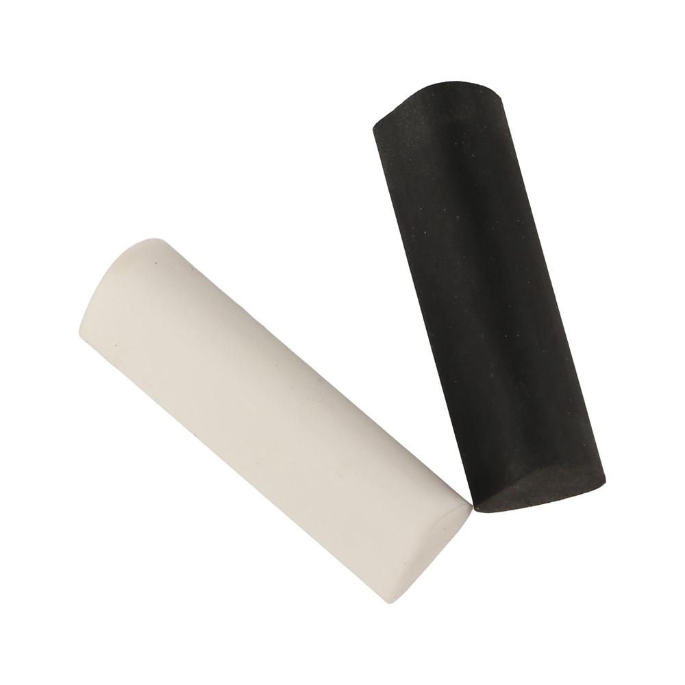 Black White Triangular Eraser Sketching Art Pencil Eraser Durable 4B Erasers  Examinations
