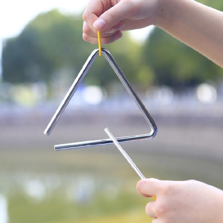 10Pcs Children Orff Percussions Natural Wooden Percussions Instruments Musical Toy