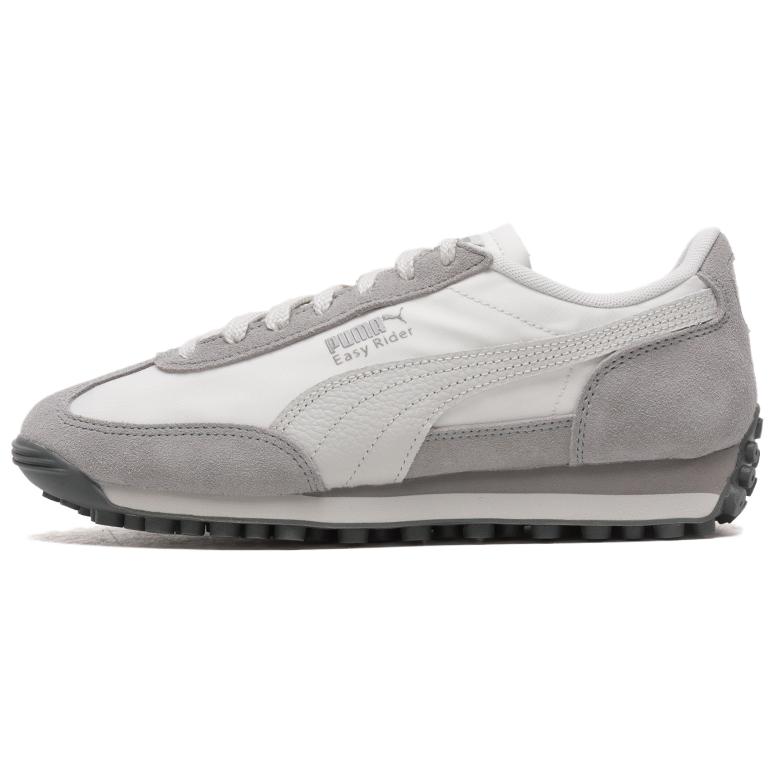 New PUMA Easy Rider Abrasion Resistant Low Top Casual Shoes Unisex Gray White 403146-02
