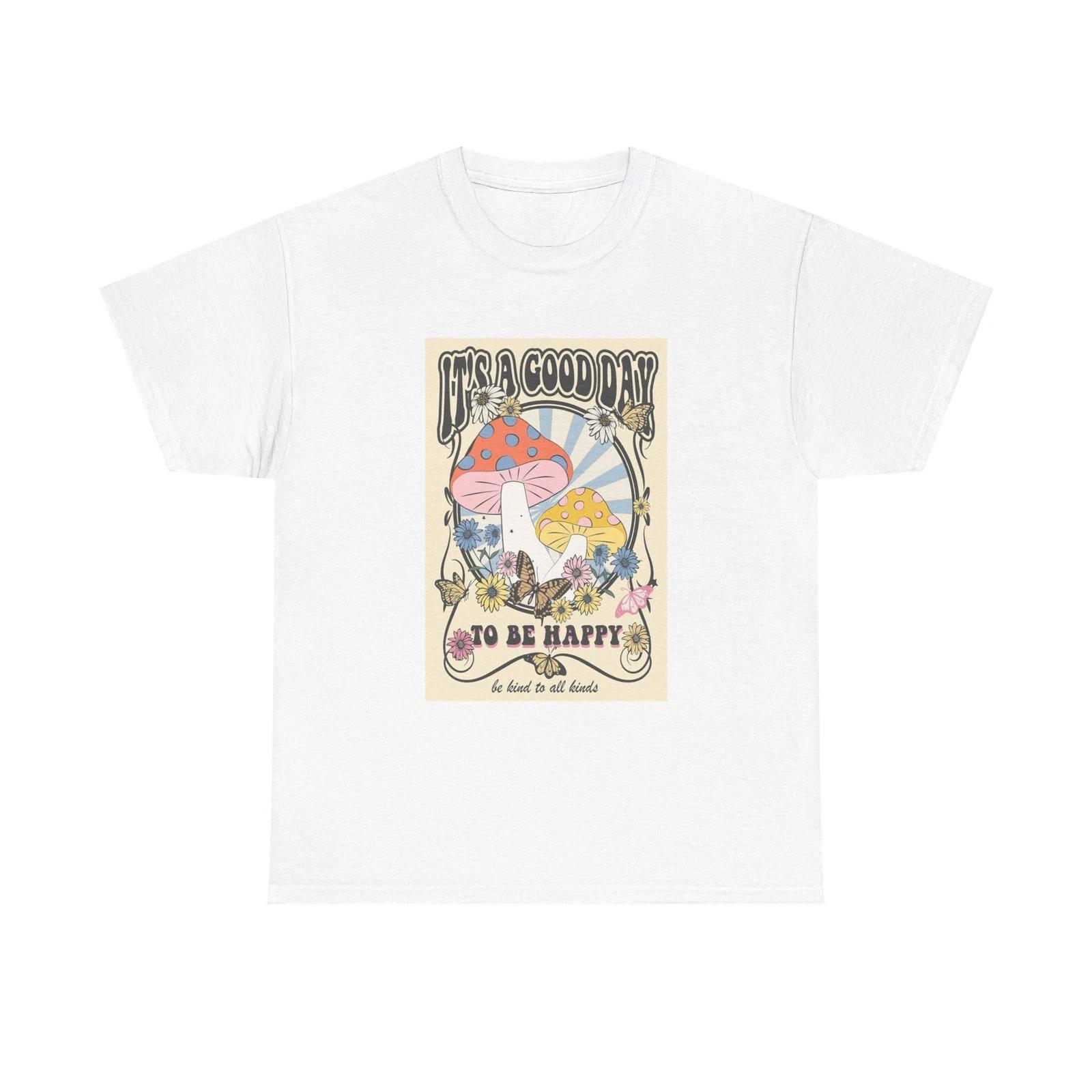 Men s and Women s T-shirts Trippy Mushroom Hunter L