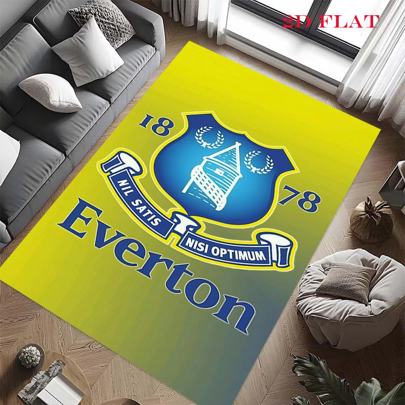 The Toffees logo Carpet Rug for Living Room Bedroom Home Sofa Decoration,Kids play Nonslip Floor Mat