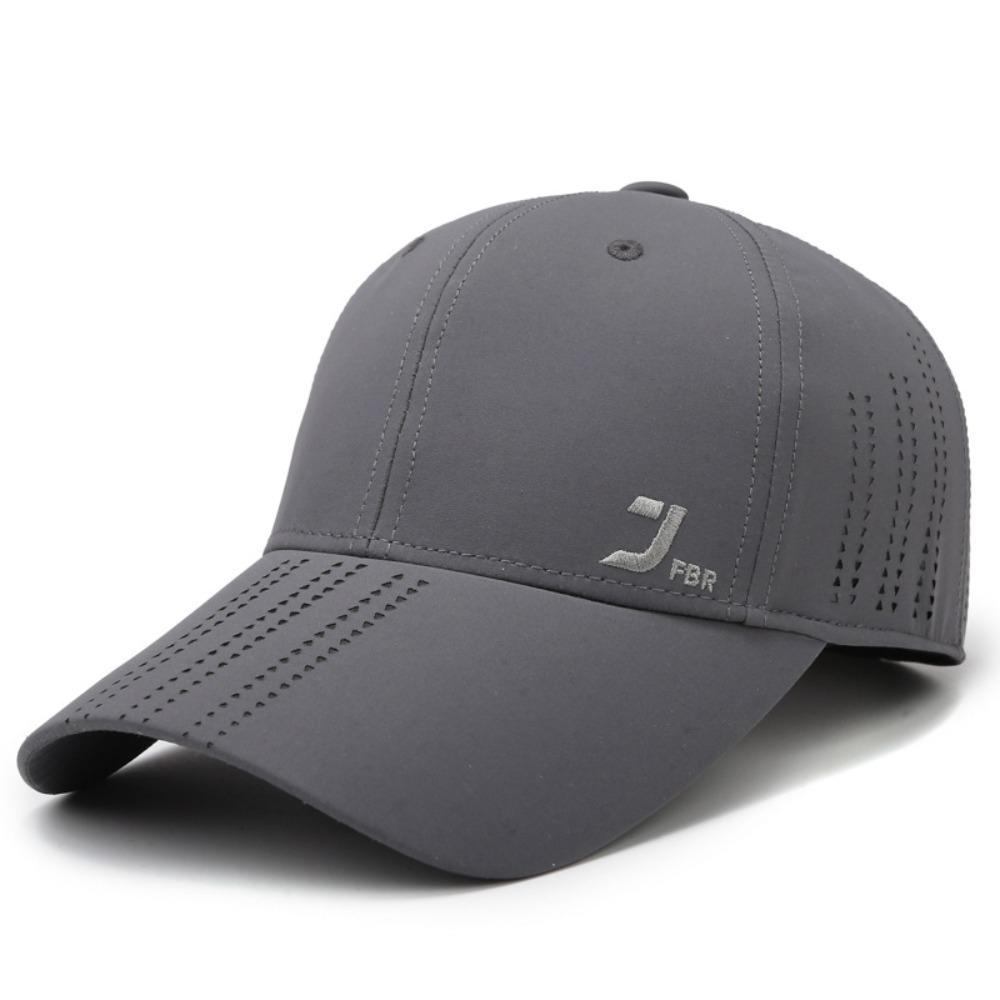 Polyester Mesh Baseball Hats Adjustable Letters Sport Duck Tongue Cap Anti-UV Sun Protection Quick Drying Baseball Caps