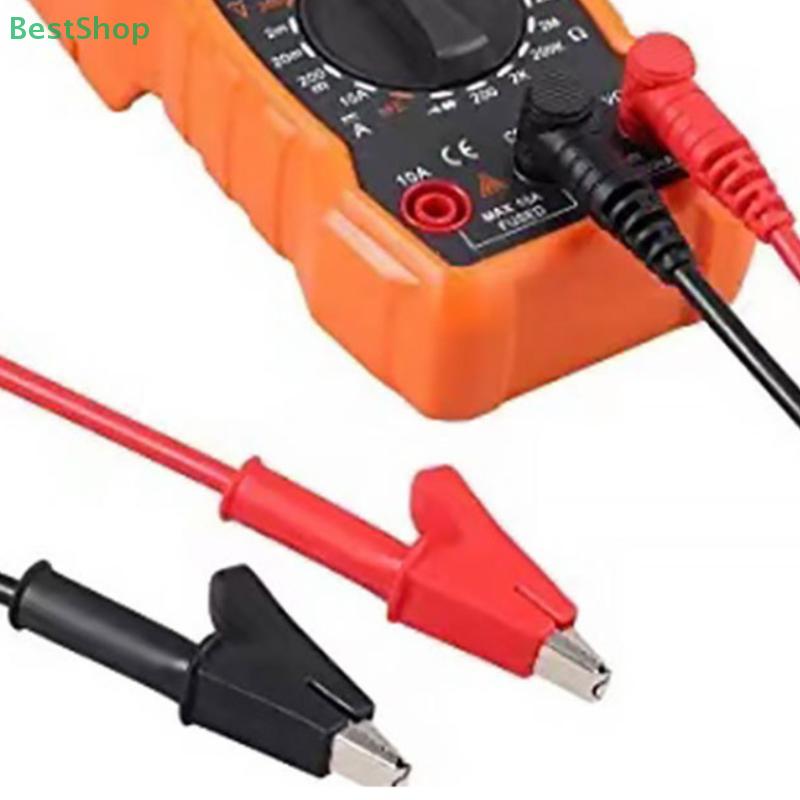 Multifunctional Multimeter Test Leads With Alligator Clips - Capacitor Testing Clip Accessories