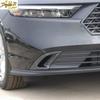 Carbon Fiber Style Front Fog Light Lamp Trim Fit For Honda Accord