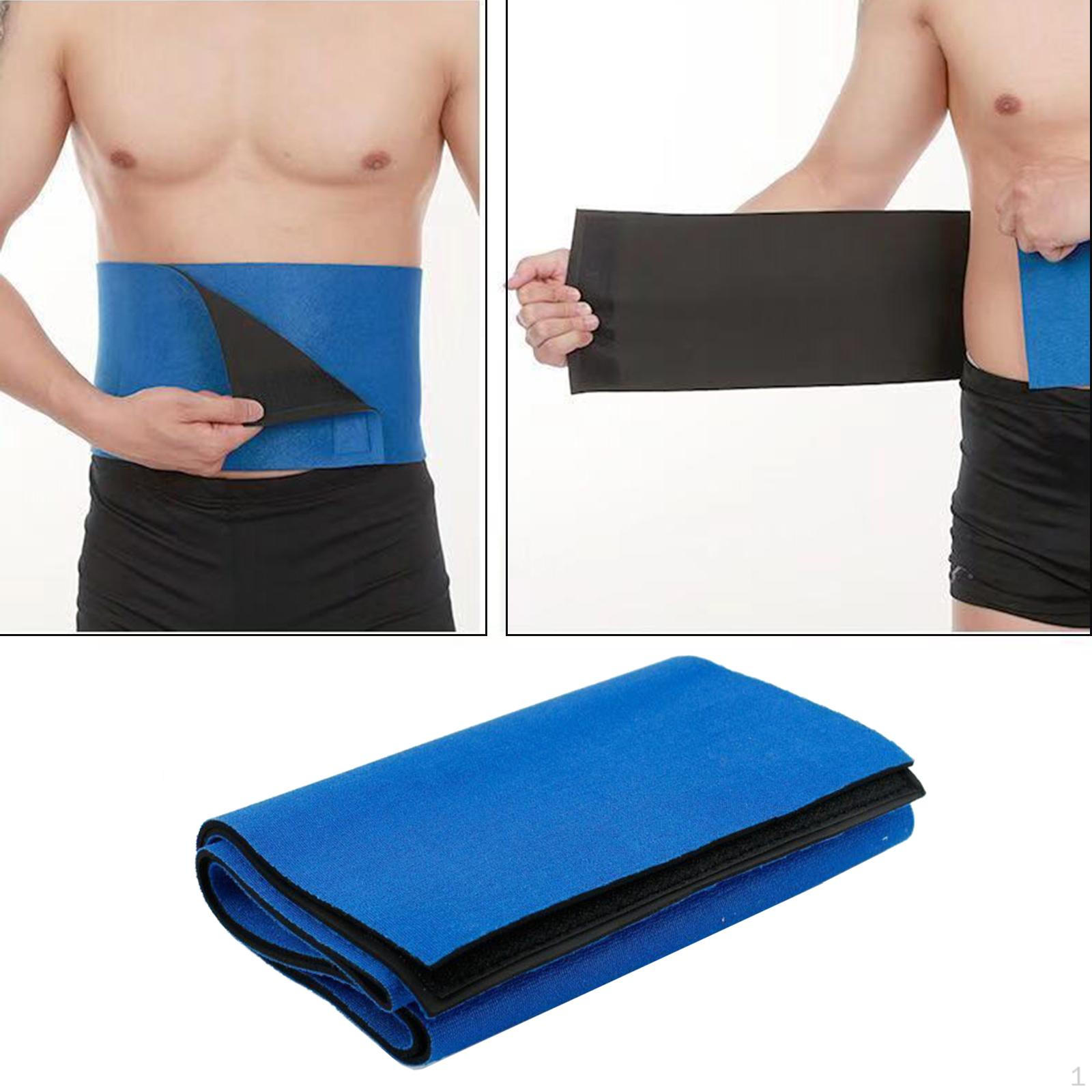 

Neoprene Waist Compression Adjustable Workout Sweat Band Belly Wrap Abdominal