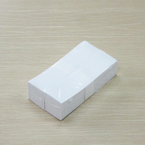 Nagao Chopstick Wraps, White Paper, 13.5 x 3.5cm, 500 Sheets, Commercial Use, Hakama Style, Made in Japan, 6150