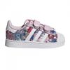 Childrens/Kids Superstar Floral Trainers
