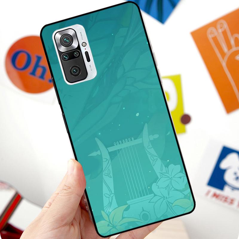 

Genshin Impact Venti Case For Xiaomi Redmi Note 12 Pro 11 8 9 10 Pro 9S 10S 11S 12S Redmi 12C 10C 9C 10A Cover Redmi Note 8 Pro