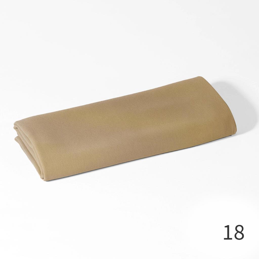 - New Monochrome Pearl Chiffon Bubble Towel Women'S Scarf Long Scarf Windproof And Sand-Proof Four-Season Scarf