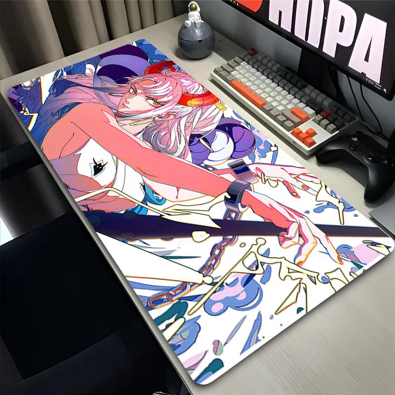 Hd Anime Mouse Pad Notbook Gamer Keyboard Pad Nonslip Rubber Extended Office Computer Desk Mat One Piece Yamato Kawaii Mousepad