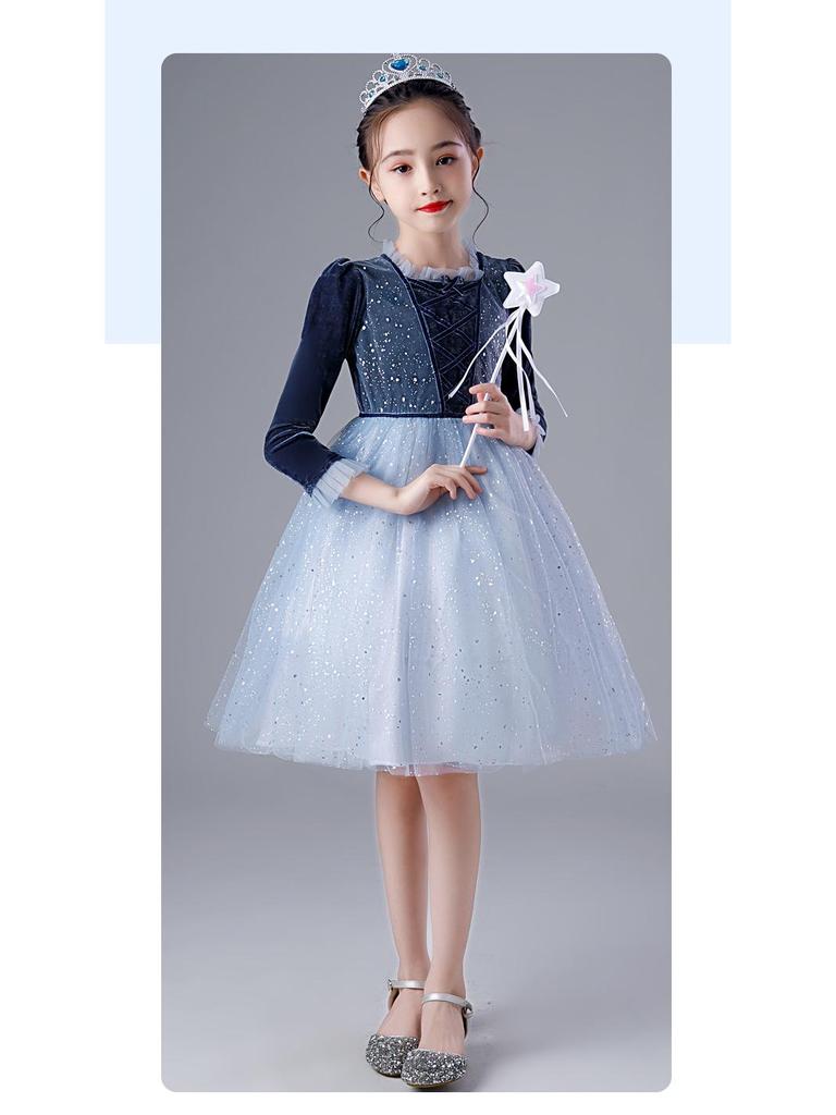 Children's Witch and Princess Halloween Costume Dress