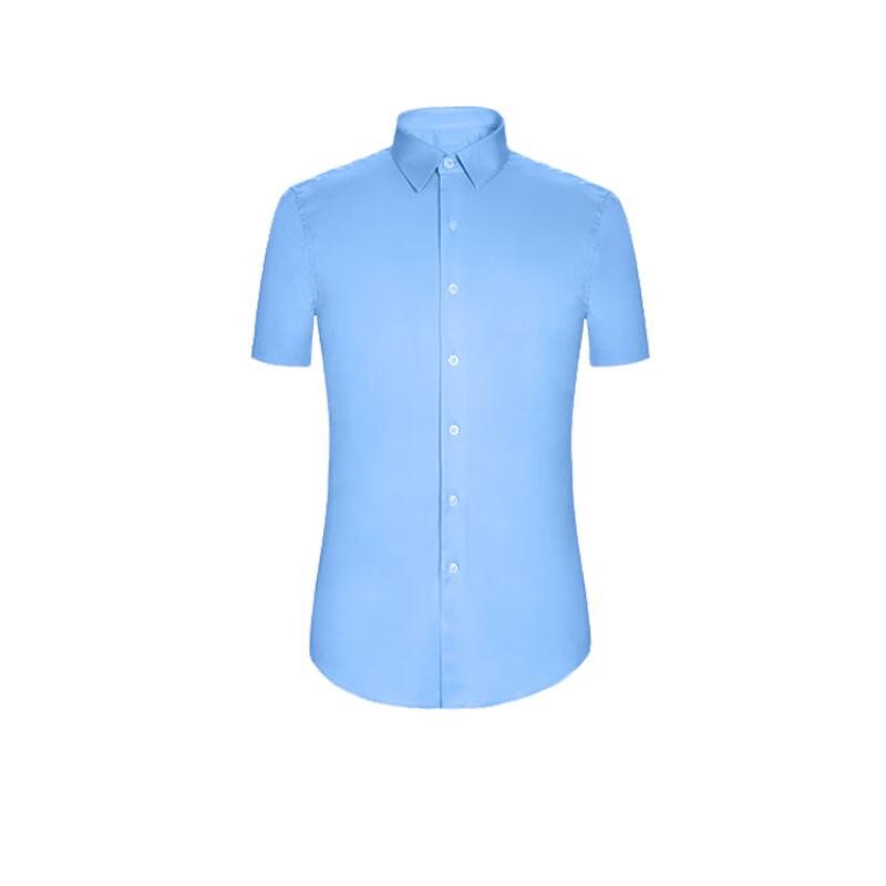 

Light Blue Short Sleeve Work Shirt 42