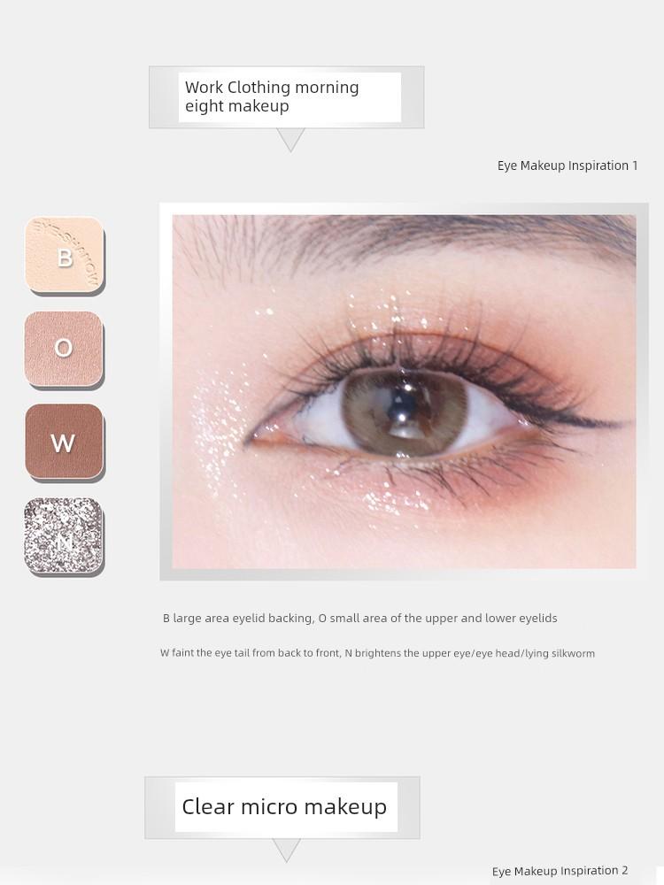 Novo Ice Eye Shadow Matte Waterproof Eighteen Xiaohongshu