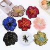 Colorful Sequins Sew On Patch Large Size Repair Hole Applique Flower Applique Auxiliary Material
