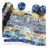 Sealido Made in Japan Kenji Miyazawa Foil-Stamped Kirapika Masking Tape, Night on the Galactic Railr