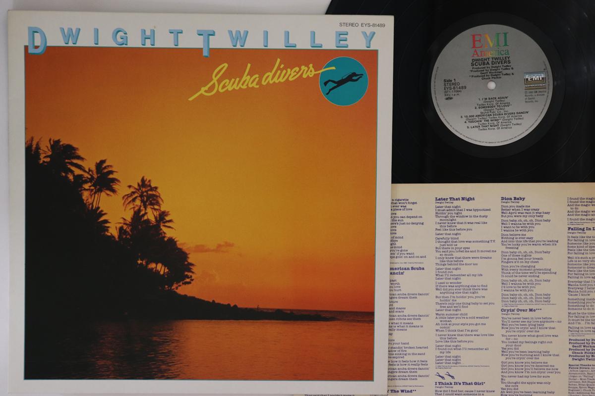 

LP Record DWIGHT TWILLEY - Scuba Divers EYS81489 EMI AMERICA 1982 Japan Rock Used