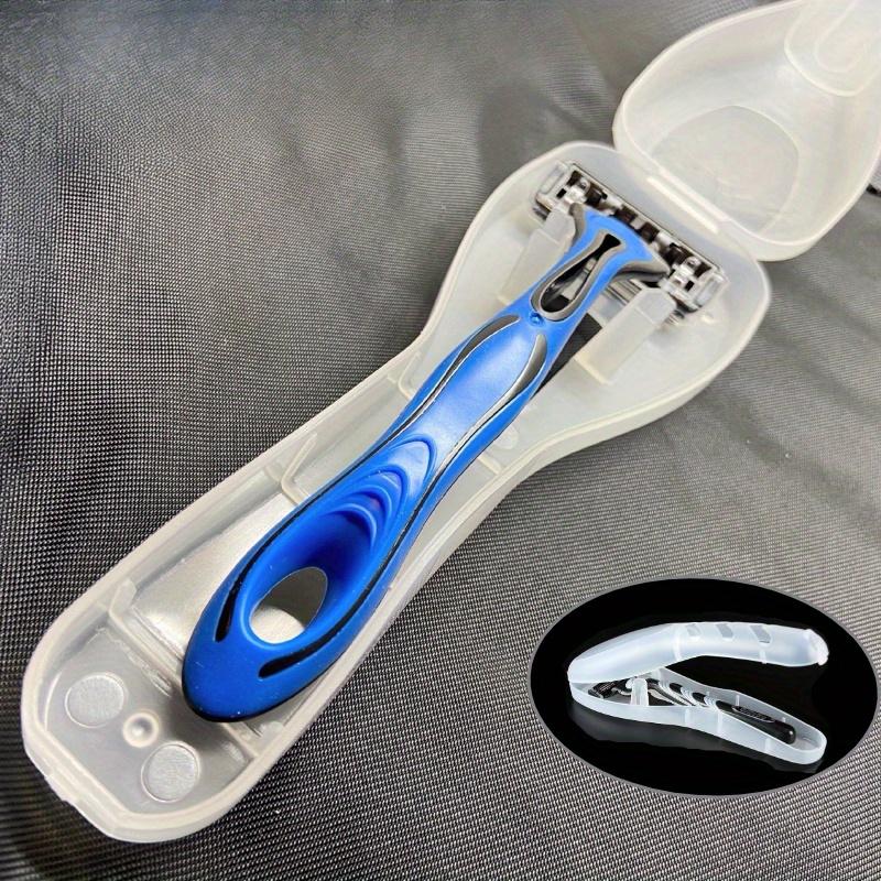 1Pc Travel Accessories Toiletry Organizer Lightweight, Dustproof, Transparent Compact Storage Suitable for Travel Razor and Accessory Storage