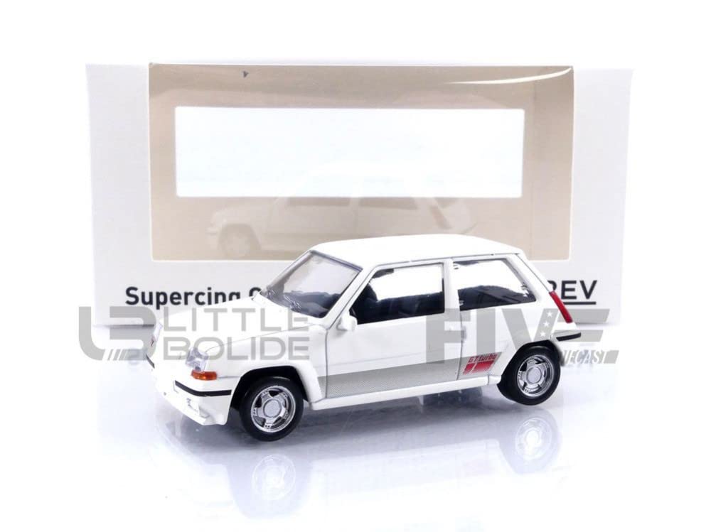 

Norev JETCAR scale Renault Supercinq GT Turbo Phase II 1988 White 1/43 белый